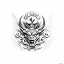 Manchester United Devil tattoo design idea