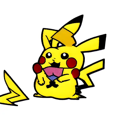 pikachu  tattoo design idea