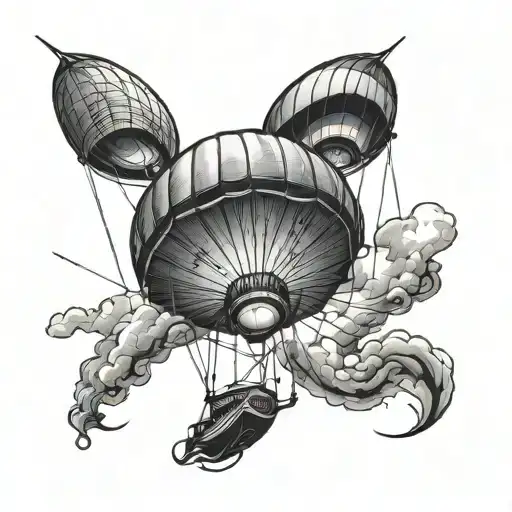 parasail tattoo design idea
