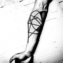 patchwork sleve arm tattoo design idea