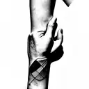 patchwork sleve arm tattoo design idea