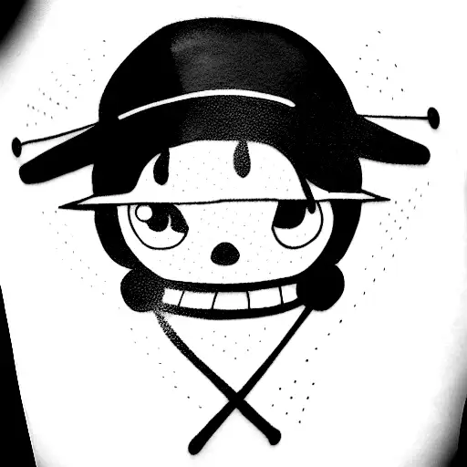 Luffy Sanji Zoro Franky Chopper Usopp Nami Robin tattoo design idea