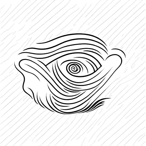 siren tail with ocean wave tattoo design idea