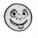 a smiley face tattoo design idea