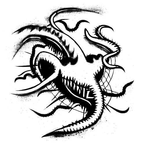 Tattoo design of the cover of infest the rats nest album cover of king gizzard and the lizard wizard. Make it in the sty tattoo design idea