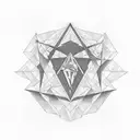 Pink Floyd prism  tattoo design idea