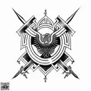 heil german infantry tattoo design idea