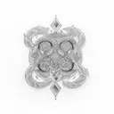 Ambigram of Janae and Jenna tattoo design idea