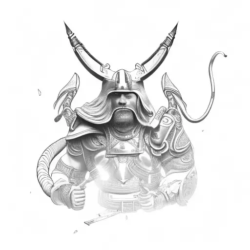 achilles come down tattoo design idea