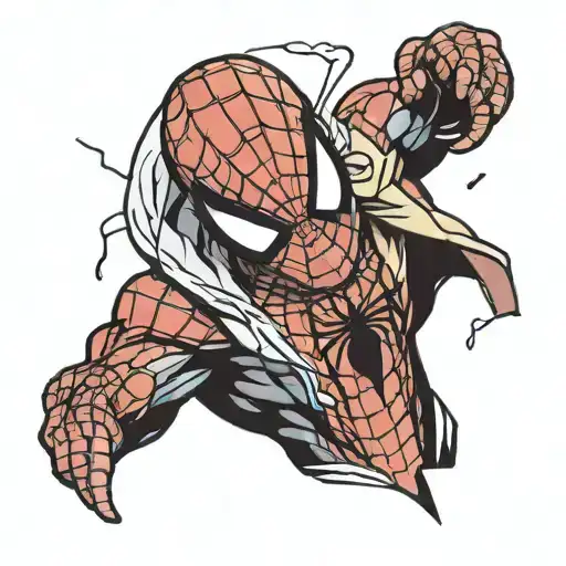 spiderman meme tattoo design idea
