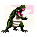 dinosaur tattoo design idea