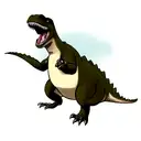 dinosaur tattoo design idea