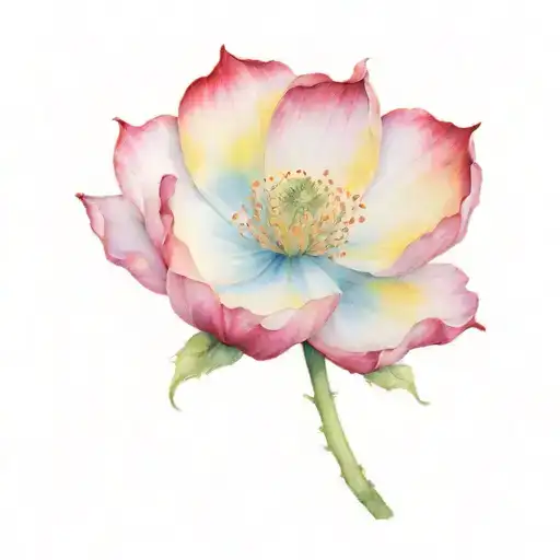 Imagine a soul without a body. Award-winning 8k photography tattoo design idea