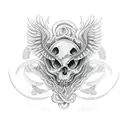 ouroboros tattoo design idea