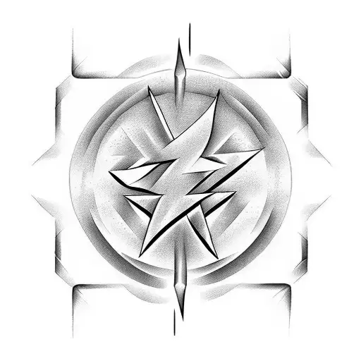 the flash cooking  tattoo design idea