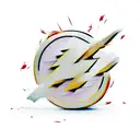 the flash cooking food tattoo design idea