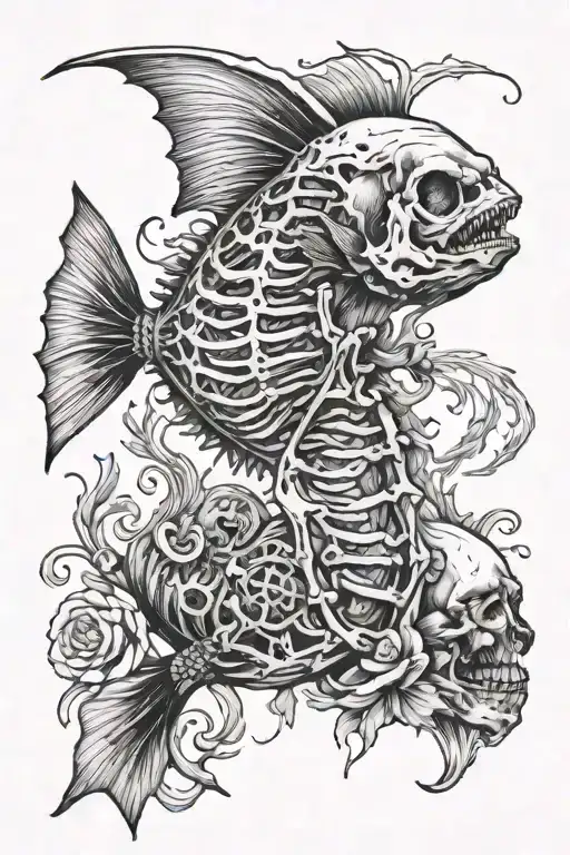 The MannerFish Original hot Ink Drawing