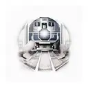 train tattoo design idea