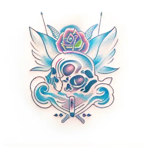 Name design for "Aulora" tattoo design idea