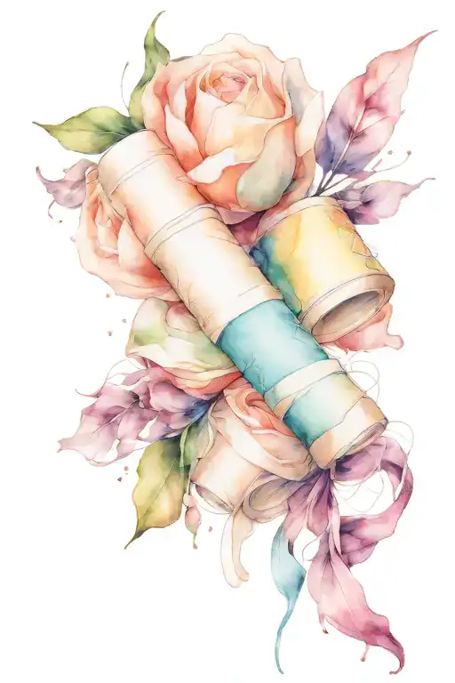 bandage tattoo design idea