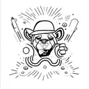 The name Mike Mike tattoo design idea