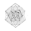 Diamond tattoo design idea