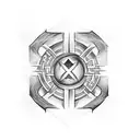 elder futhark tattoo design idea