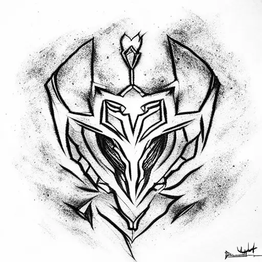 Dota 2 tattoo design idea