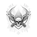 Saint Michael tattoo design idea