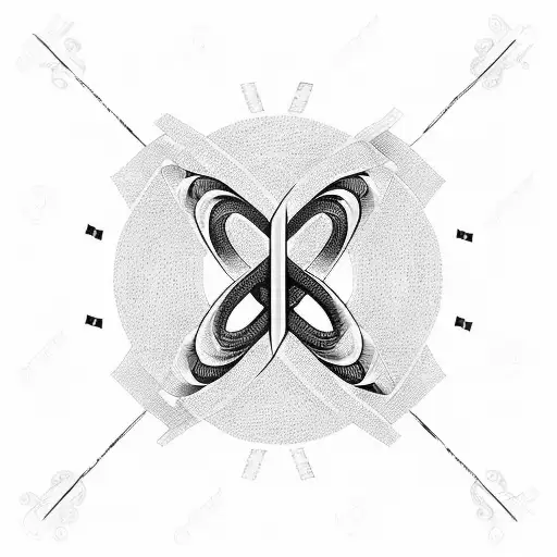 Infinity Symbol tattoo design idea
