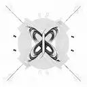 Infinity Symbol tattoo design idea