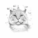 peace love happiness  tattoo design idea