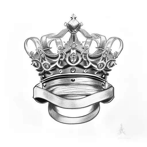 King's Crown tattoo design idea
