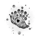 Paw Print tattoo design idea