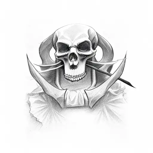 Grim Reaper tattoo design idea