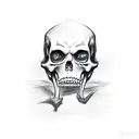 Grim Reaper tattoo design idea