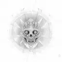 A representation of learning and the transformation of the soul tattoo design idea