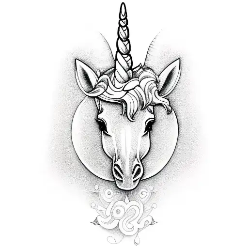 Unicorns Tattoo Ideas | TattoosAI