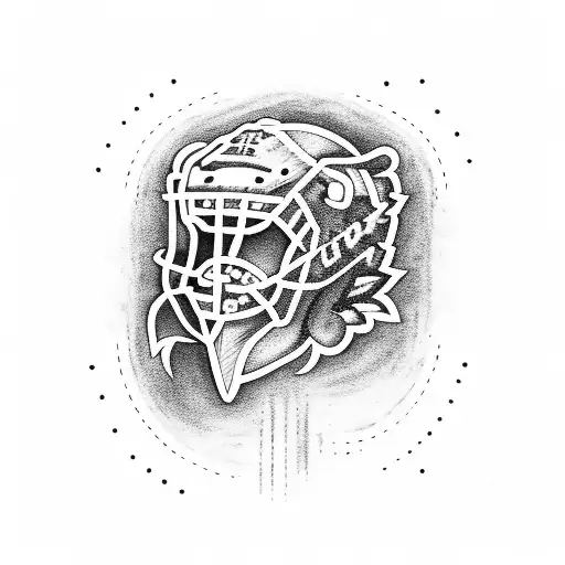 St Louis Blues hockey  tattoo design idea