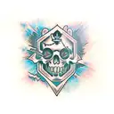 cursed mark of Caine tattoo design idea