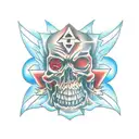 cursed mark of Caine tattoo design idea