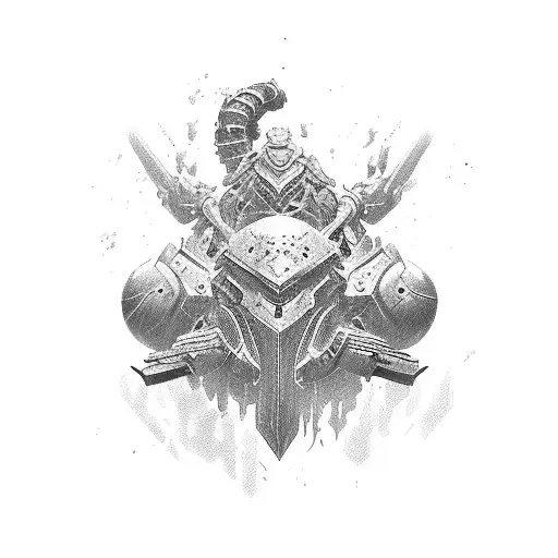 league of legends tattoo design idea