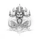 zeus tattoo design idea