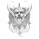 zeus tattoo design idea