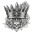 King Crown of Latin Kings gang tattoo tattoo design idea