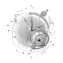 timepiece storm  tattoo design idea