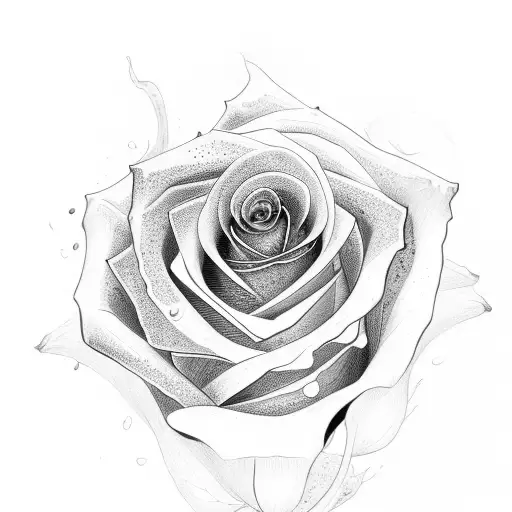 Lutheran rose tattoo design idea