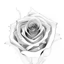 Lutheran rose tattoo design idea