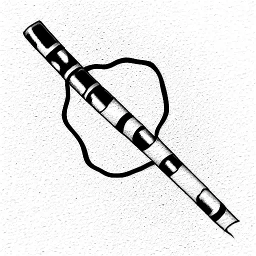 roling cigarette  tattoo design idea