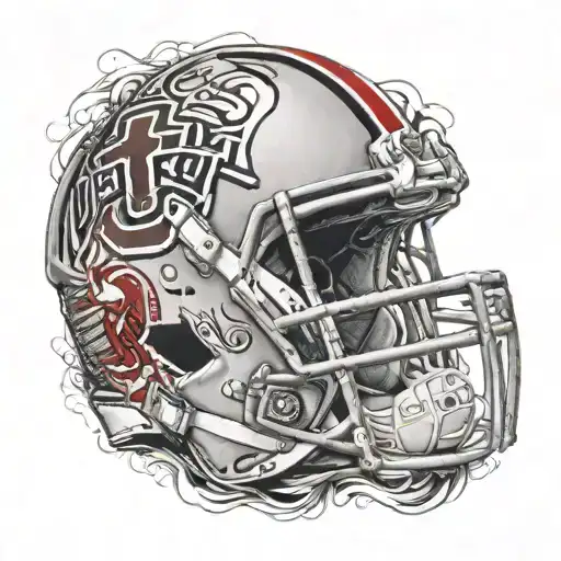 ohio state buckeyes tattoo design idea